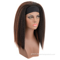 Headband Synthetic Wigs For Black Women Synthetic Machine Made Headband Wigs For Black Women Manufactory